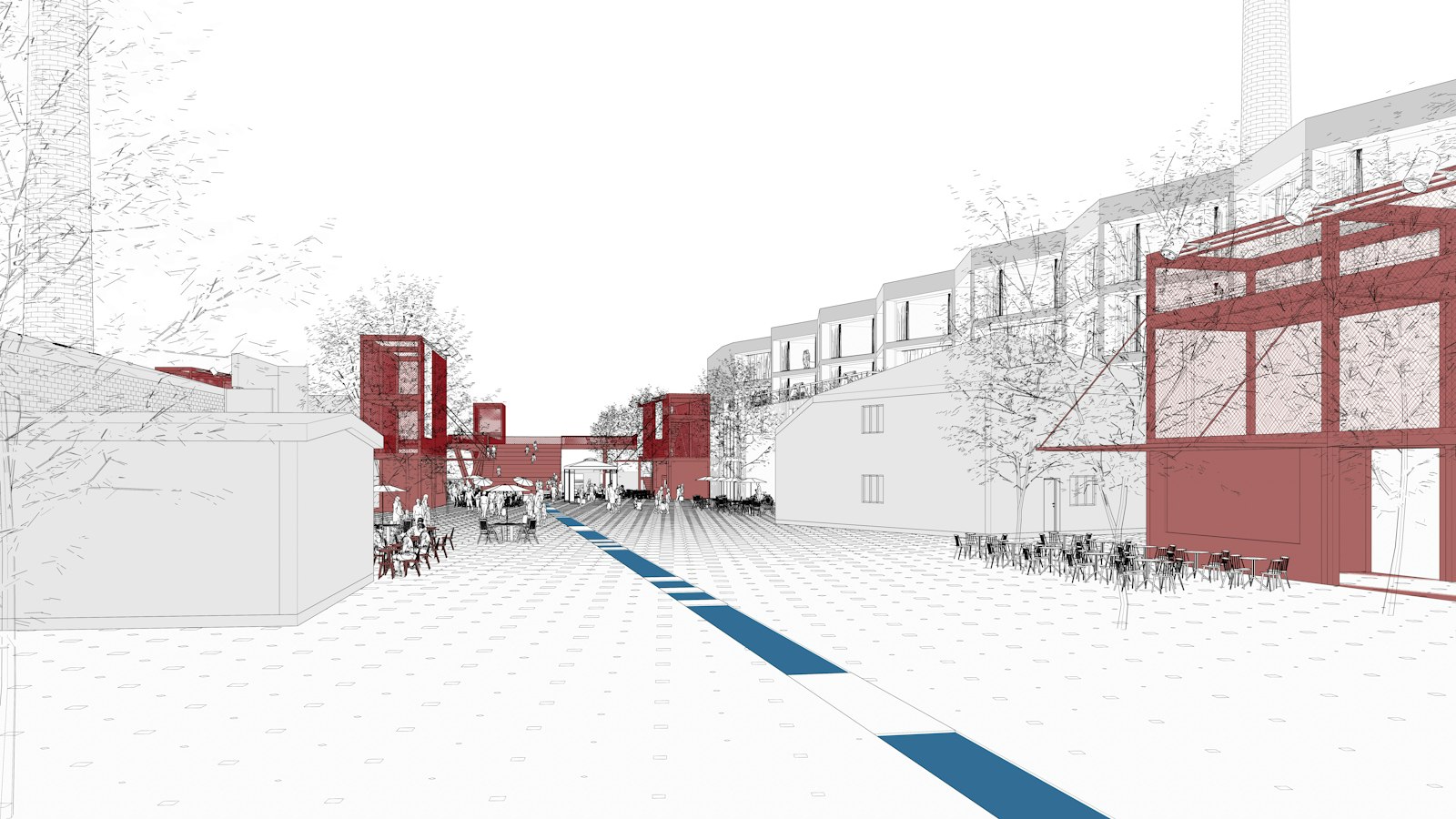 Art-Tek Tulltorja viewed from the west in Prishtina, Kosovo. Image courtesy of ORG.