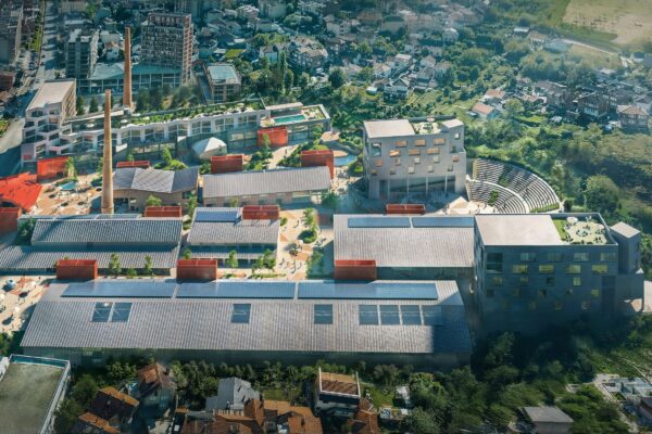 Proposed Art-Tek Tulltorja redevelopment seen from the north-east