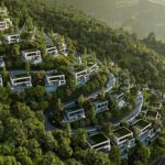 Aura Residence residential scheme by Hyllus Architects in Kolovicë, Prishtina