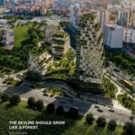 BTP Towers proposal by LSN+Partners, Prishtina, Kosovo — visualisation imgllad