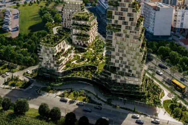 BTP Towers proposal by LSN+Partners, Prishtina, Kosovo — visualisation imgllad