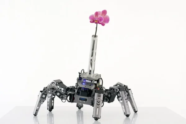 Beauty Seeker Seeker robotic orchid vase by Batten and Kamp