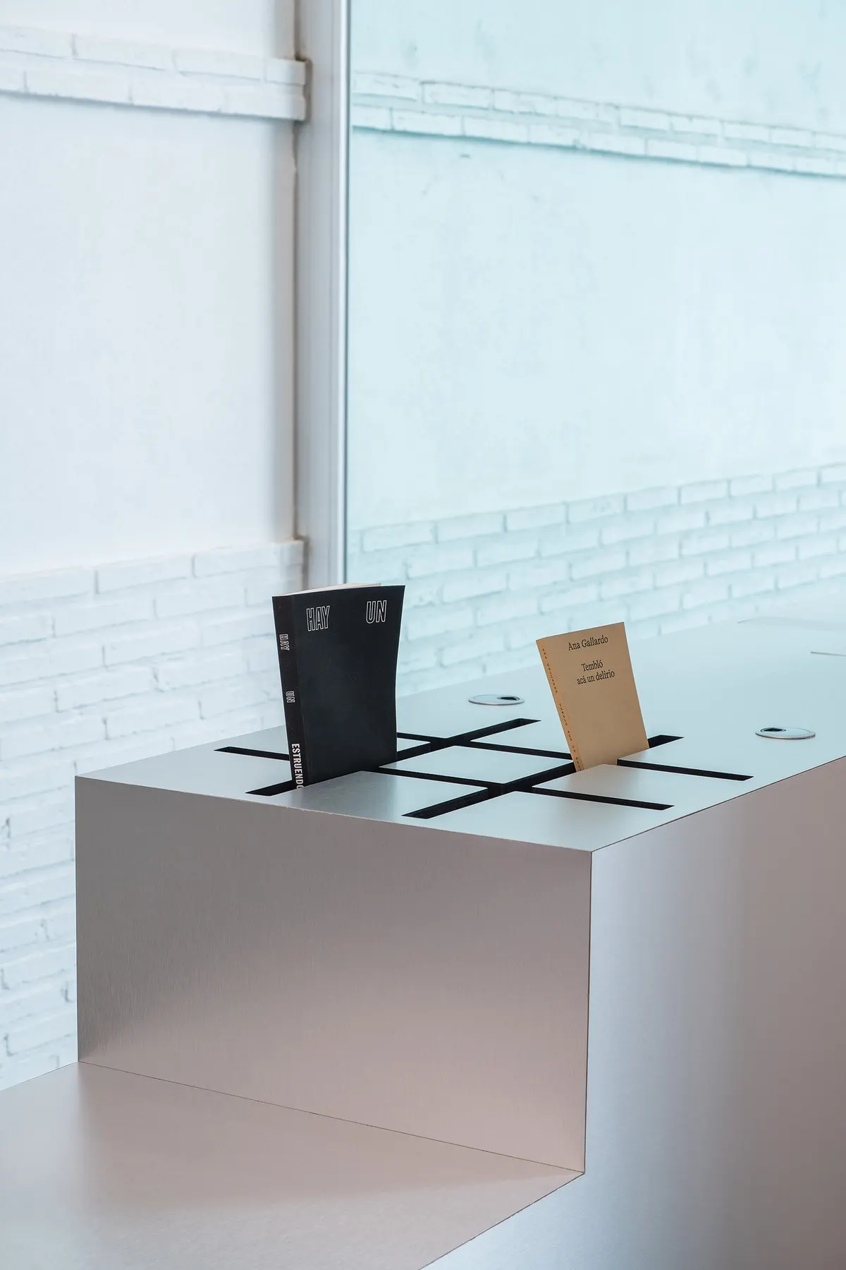 CA2M reception interior by Pedro Pitarch