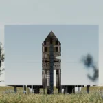 Visualization of DAP Studio's unbuilt DEBRIS pavilion
