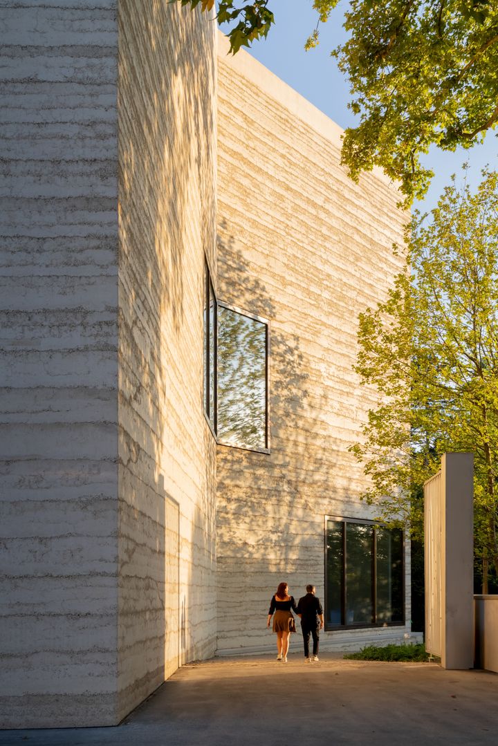 The expanded Fondation Beyeler by Atelier Peter Zumthor in Riehen, Switzerland.
