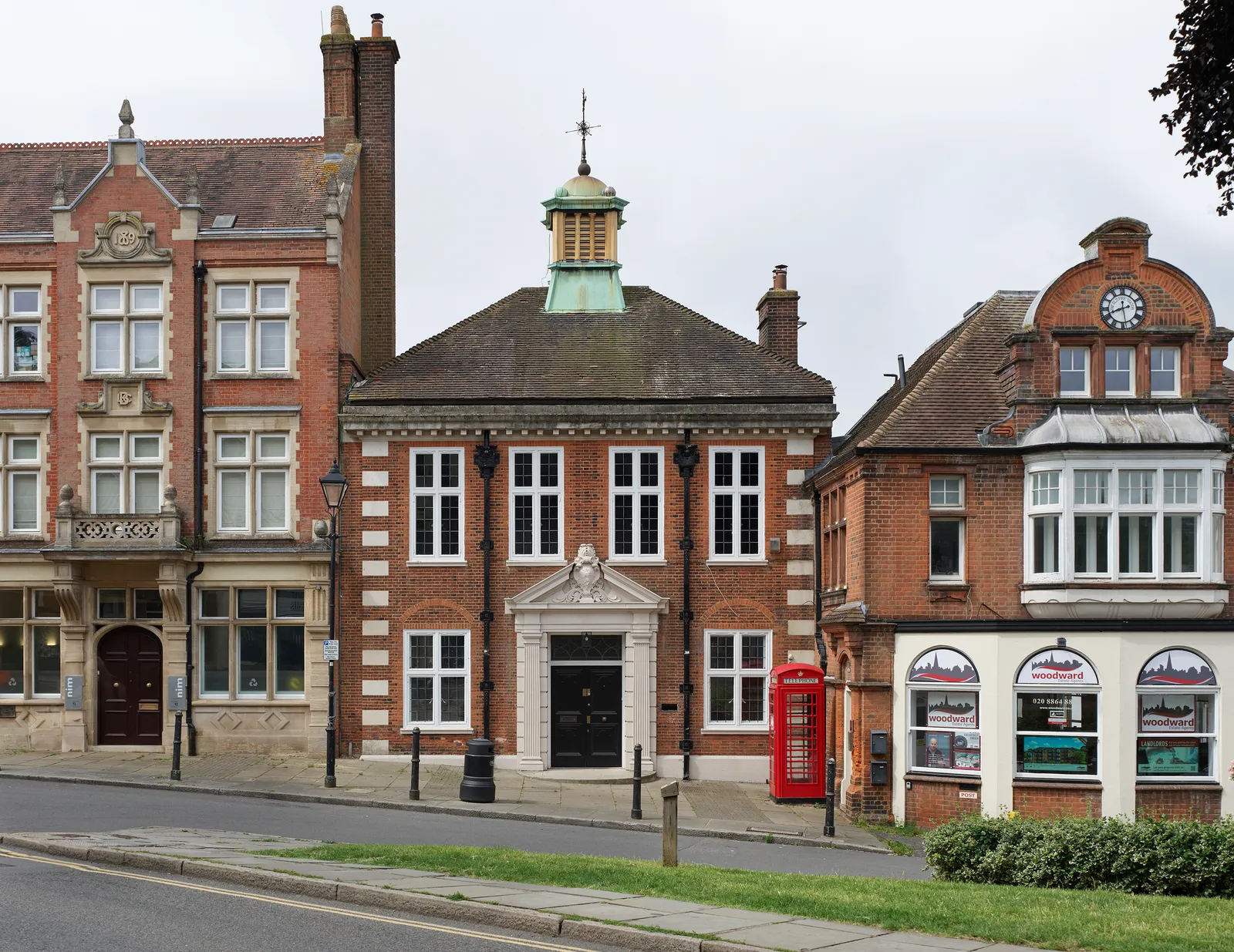 Harrow on the Hill restored civic frontage by IBLA. Photograph by Brotherton Lock.