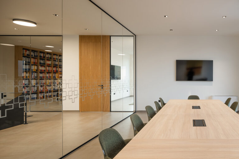 Meditech headquarters in Graçanica by POSTARCH, photographed by Leonit Ibrahimi