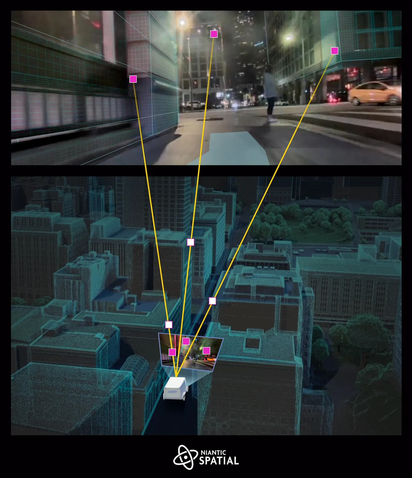 Coco Robotics image from Niantic Spatial's March 2026 partnership announcement
