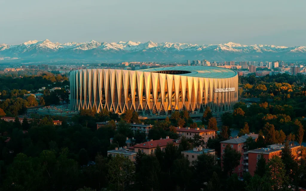 Foster + Partners and MANICA Give Milan’s Generali Stadium an X-Frame