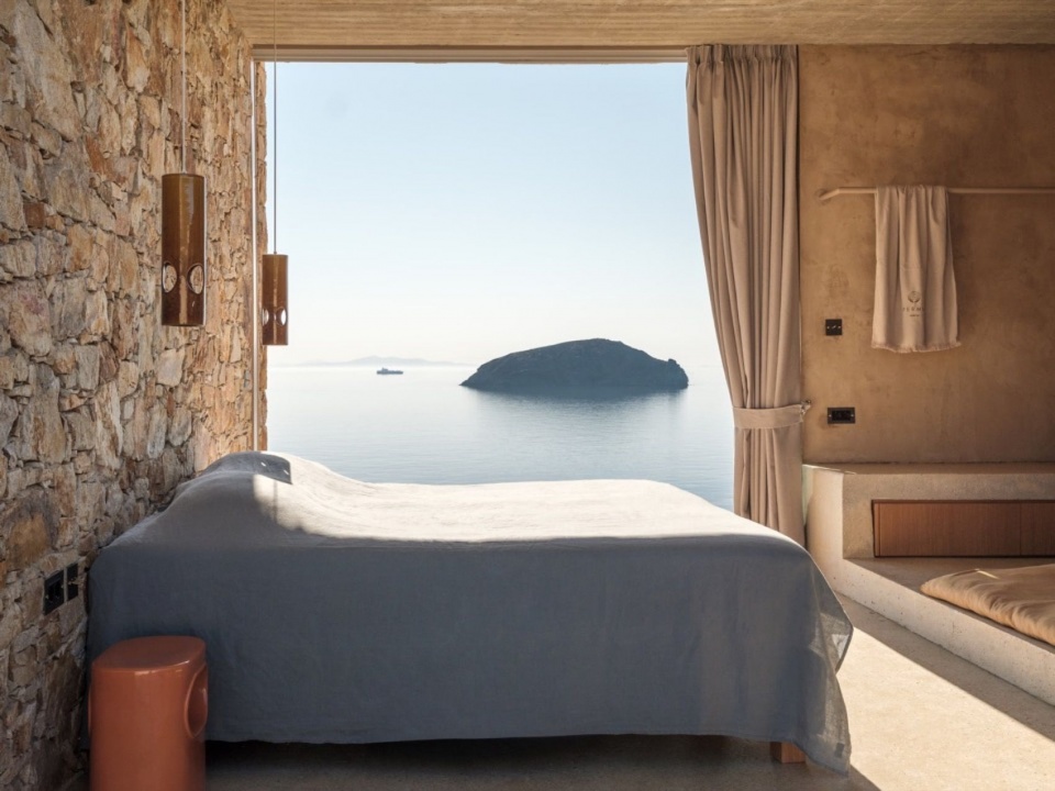 MOLD Architects Steps Perma Serifos Through a Rocky Hillside