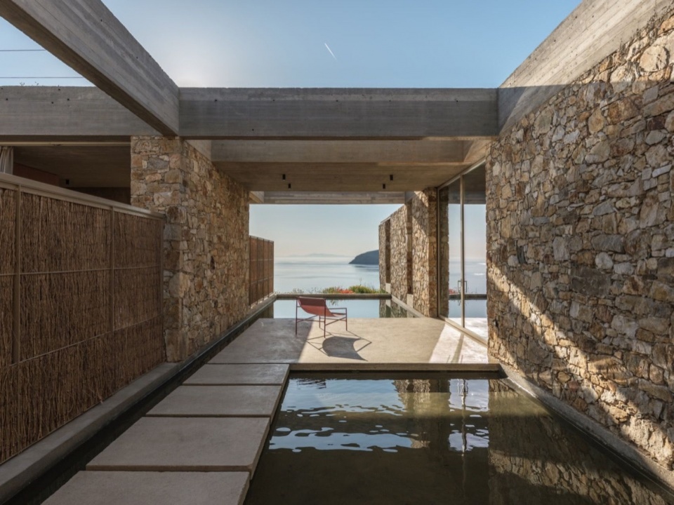 MOLD Architects Steps Perma Serifos Through a Rocky Hillside
