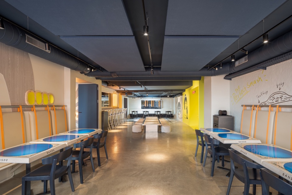 Sando Zurich interior by External Reference - project view