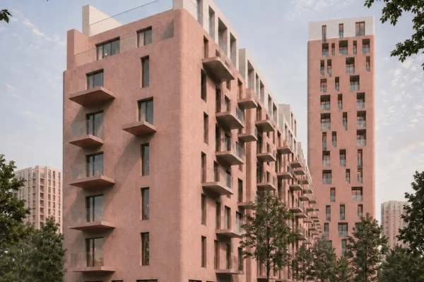 TREA Housing Complex design visualisation in Prishtina