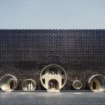 Urban Revivo facade in Beijing by MVRDV