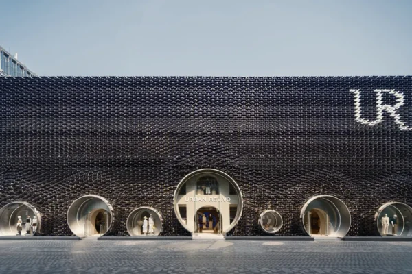 Urban Revivo facade in Beijing by MVRDV