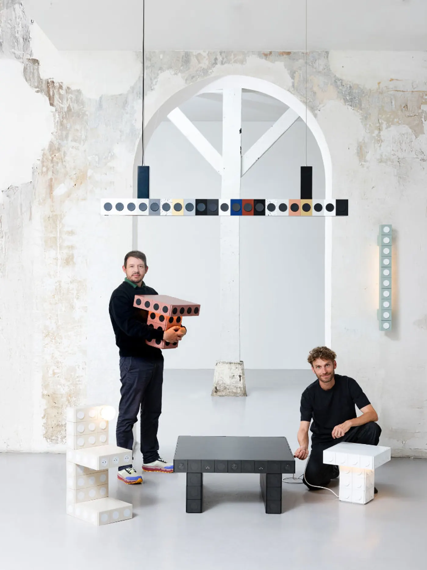 Volt Face lighting and furniture by Studio 5.5