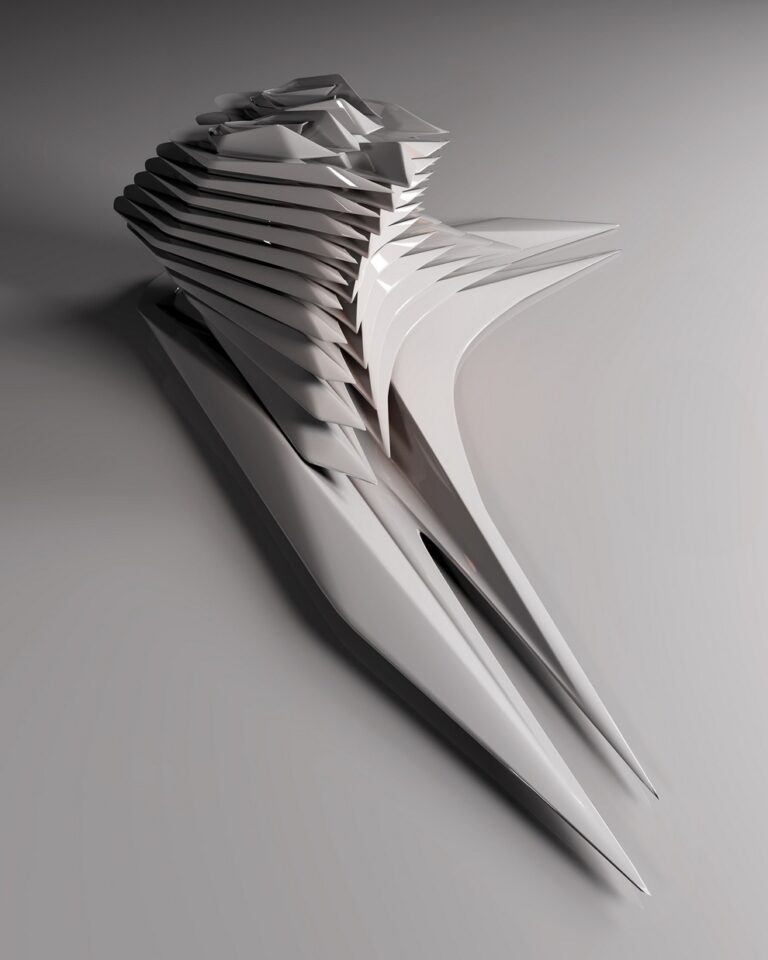 Speculative architectural study by Witchaya Jingjit