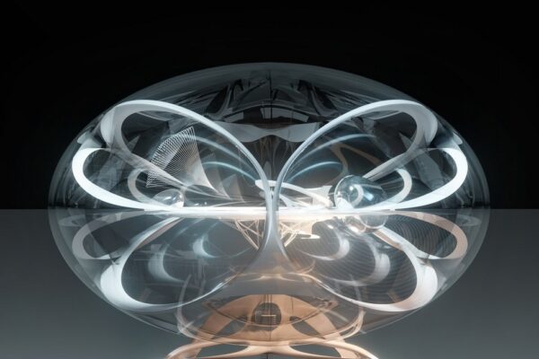 Speculative architectural composition by Witchaya Jingjit
