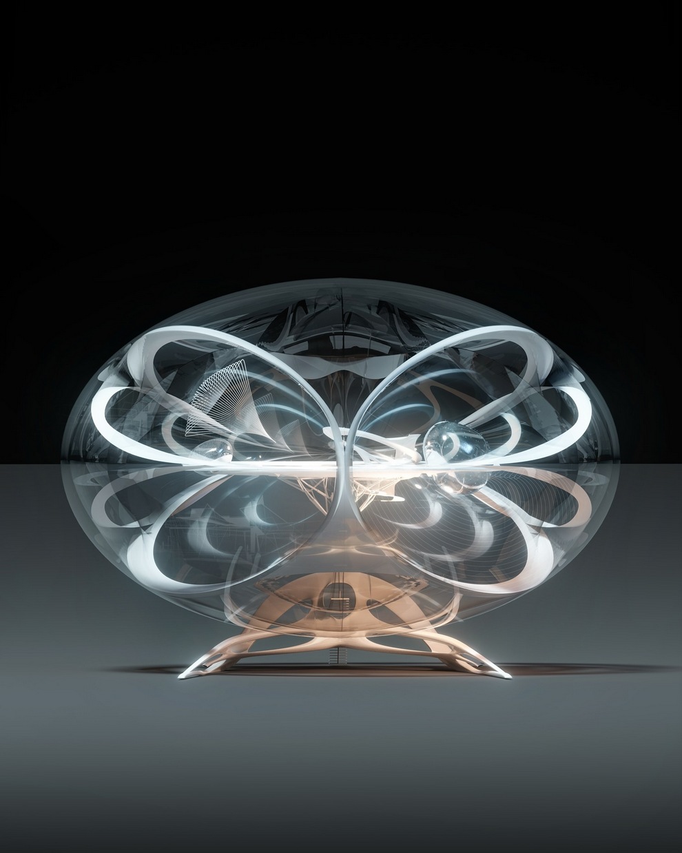 Speculative architectural composition by Witchaya Jingjit