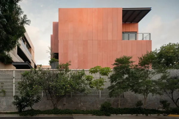 ZAYMA residential development in Guadalajara by 0studio Arquitectura; photograph by César Belio