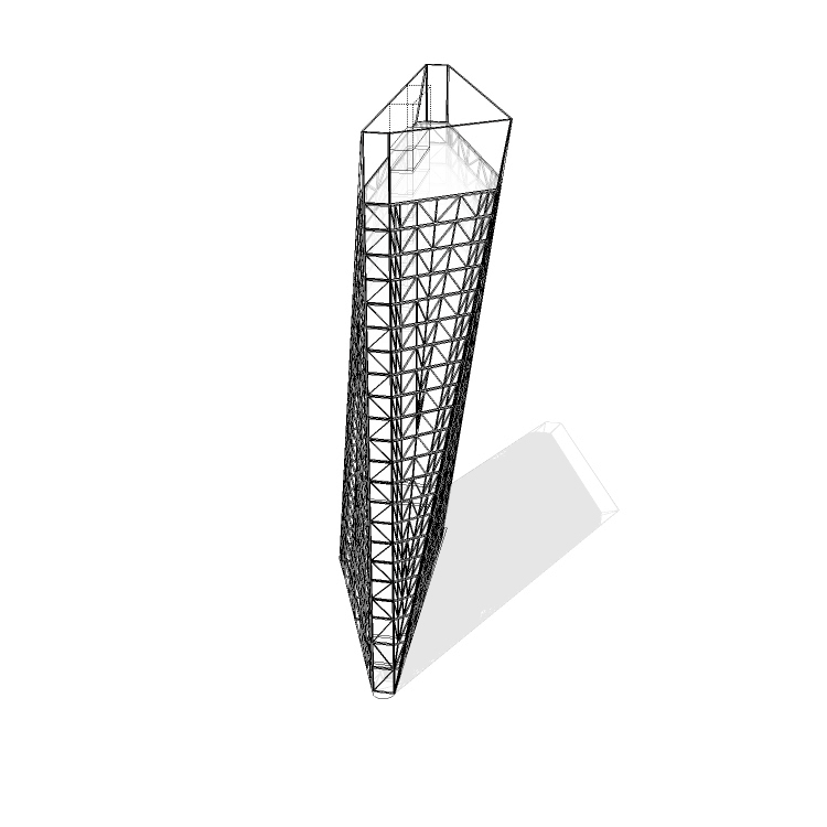 Additional project illustration for Skyscraper Rruga B by abART and ARIP Architekten