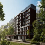 AND Hotel design illustration by eightoeight